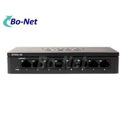 small business new Cisco SF95D-08-CN 8 Port 10/100 Desktop Gigabit Ethernet Network switch